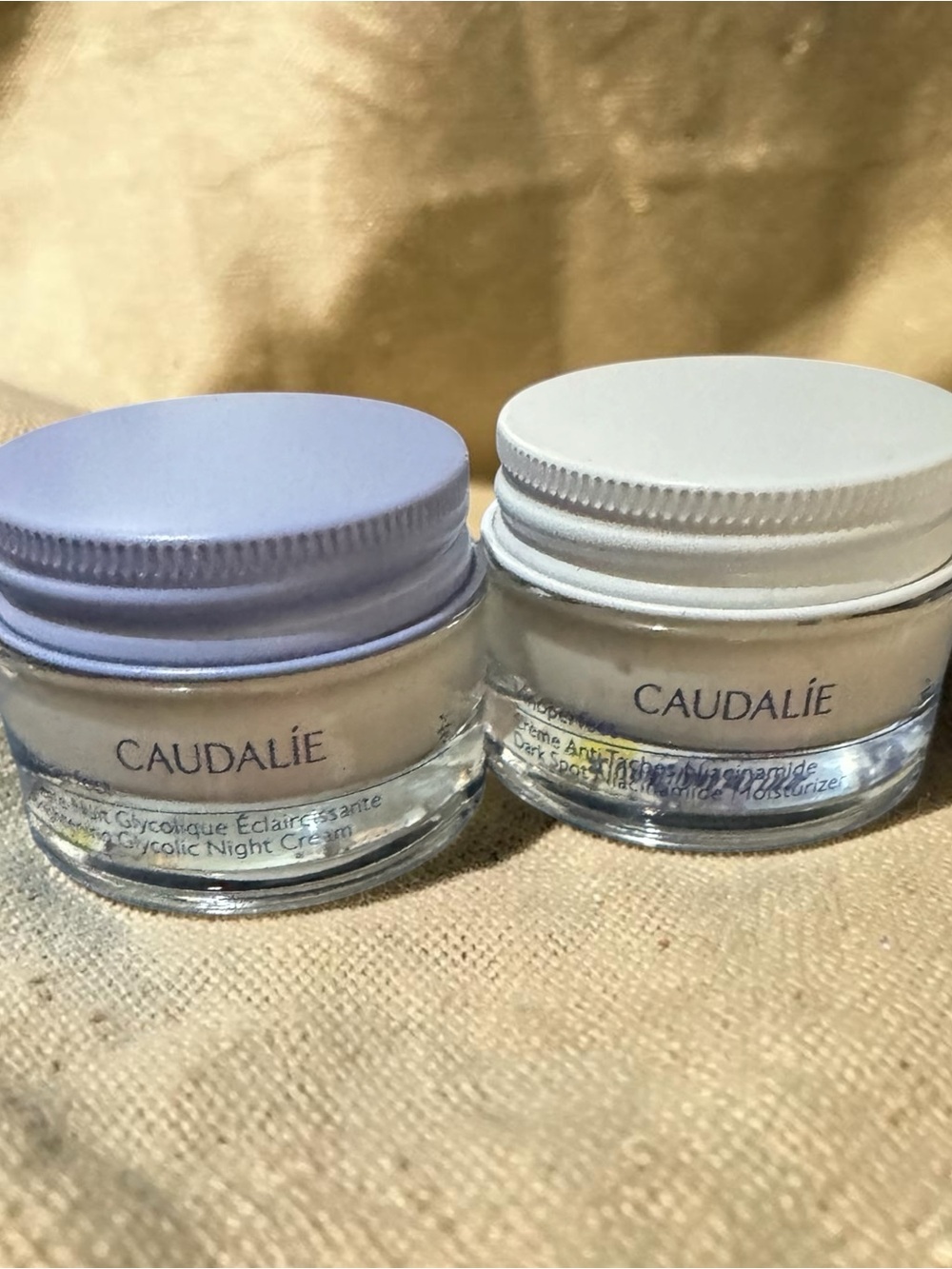 Caudalie Lavender & White Cream Duo Night and Day Crème